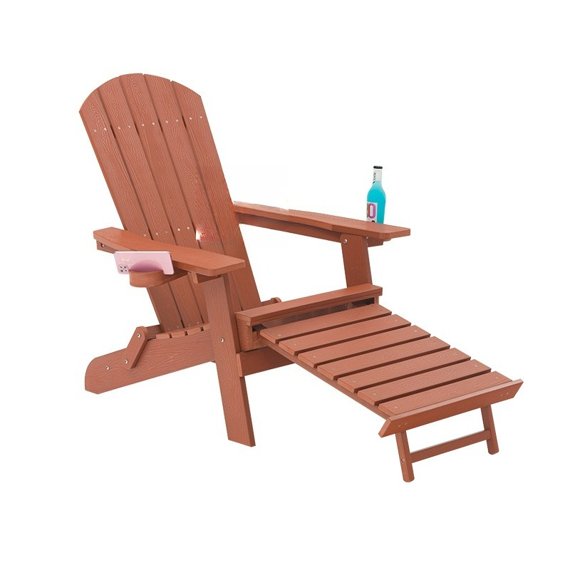 Outdoor Furniture Plus - เฟอร์นิเจอร์กลางแจ้ง เก้าอี้กบพับได้ พร้อมแป้นเหยียบแบบดึงออกได้ เก้าอี้เลานจ์ริมทะเล