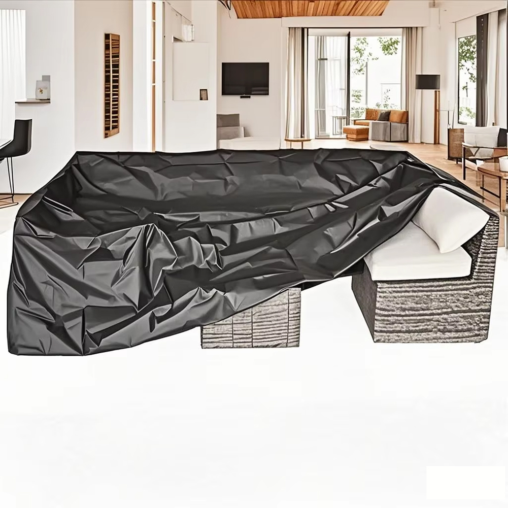 Outdoor Furniture Covers Waterproof - ผ้าคลุมกันน้ำสำหรับเฟอร์นิเจอร์สวนลานกลางแจ้ง, ผ้าคลุมโต๊ะกันฝนและหิมะ, ผ้าคลุมโต๊ะโซฟากันฝุ่น, เหมาะสำหรับหลายขนาด
