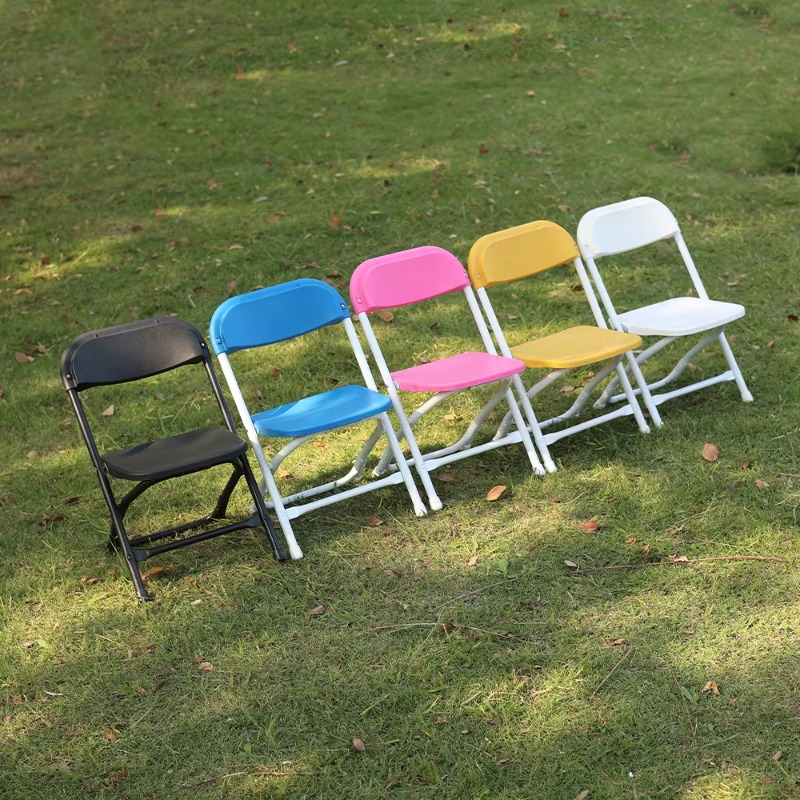 Outdoor Furniture Kids - เก้าอี้พลาสติกพับได้สำหรับเด็ก งานแต่งงาน สวน ขายส่ง
