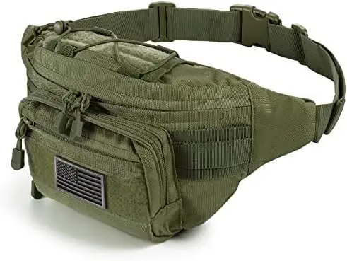 Outdoor Furniture Pillows - กระเป๋าคาดเอว Multi-Function Fanny Pack สําหรับชายกระเป๋าคาดเอวกลางแจ้งกระเป๋าคาดเอวขนาดใหญ่สําหรับชีวิตประจําวันขี่จักรยานตั้งแคมป์เดินป่ากระเป๋าผู้ชาย
