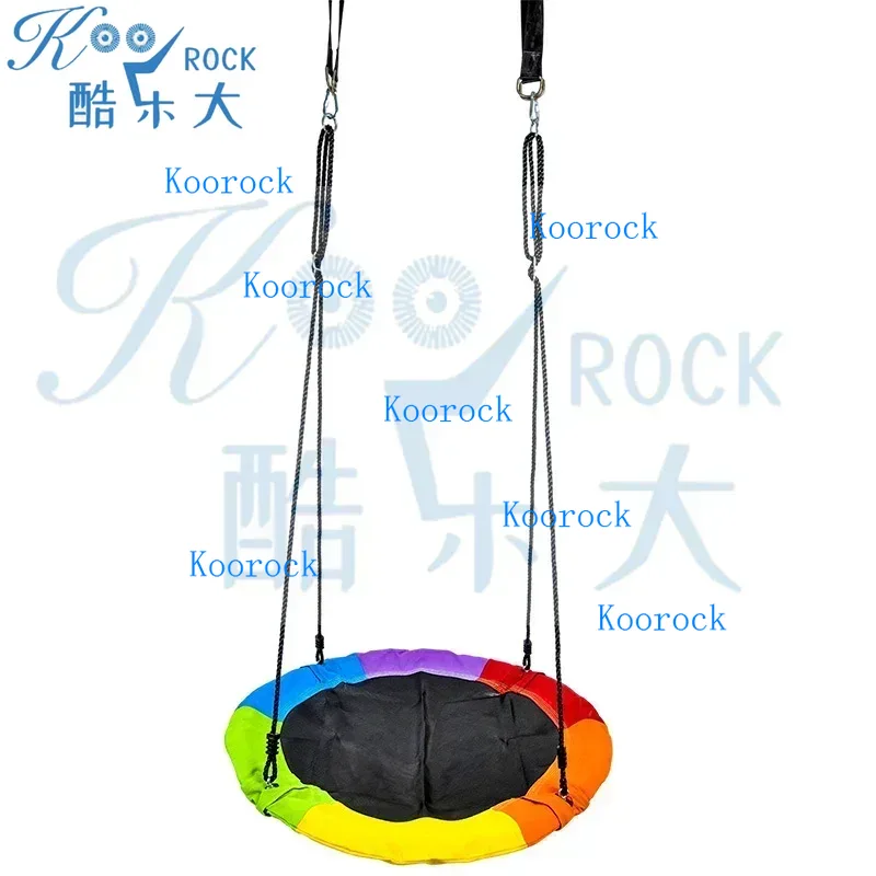Outdoor Furniture Kids - เปลญวนรูปทรงรังนกหลากสีสำหรับเด็กและผู้ปกครอง ทำจากผ้าเทสลิน รูปทรงผีเสื้อ สำหรับกิจกรรมกลางแจ้ง