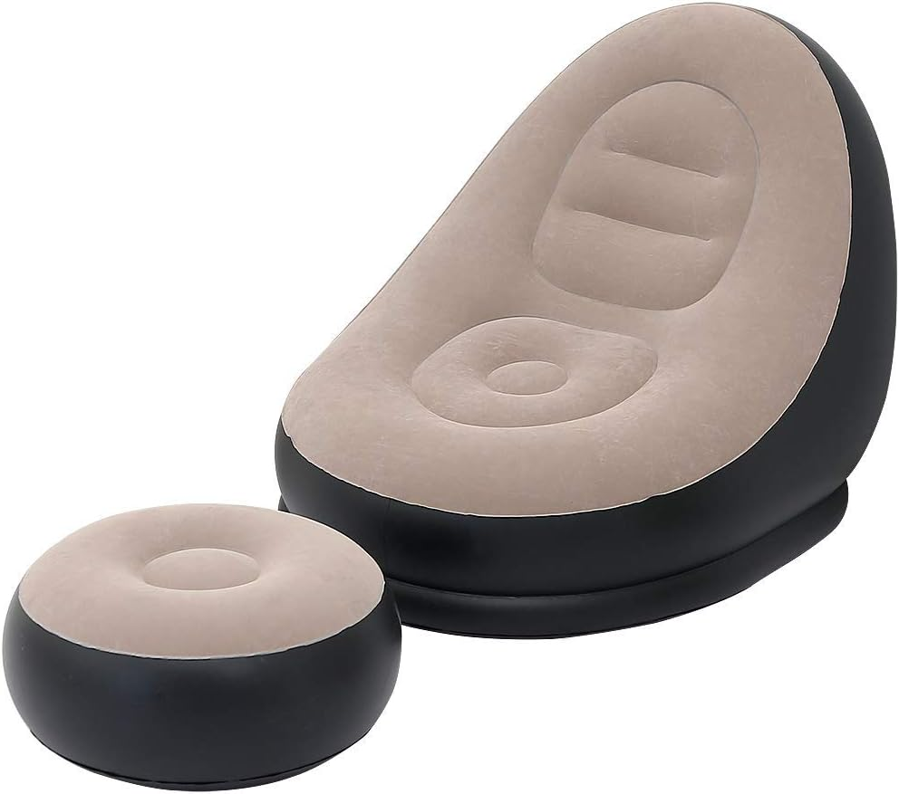 ชุดโซฟาเป่าลมแบบพับได้ 2 ชิ้น  - Outdoor Daybed Sofa บทวิจารณ์และราคา