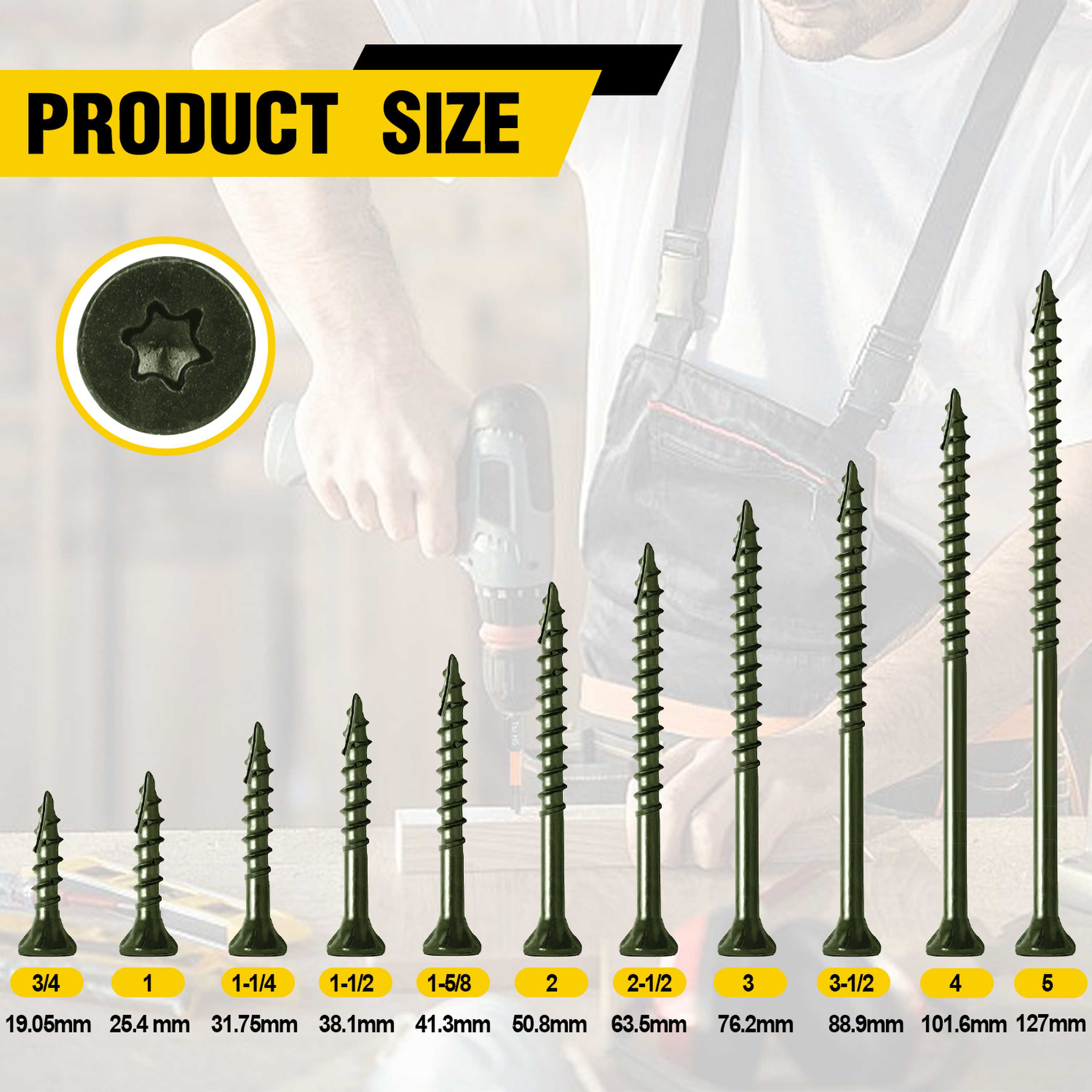 สกรูไม้สีเขียว VKKM # สกรูเกลี - Outdoor Furniture Green บทวิจารณ์และราคา