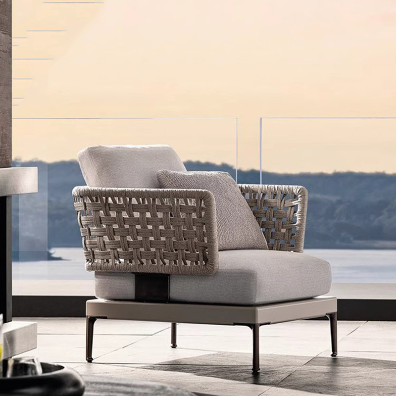 ชุดเฟอร์นิเจอร์สวนไม้สไตล์นอร์ - Rattan Lounge Set บทวิจารณ์และราคา