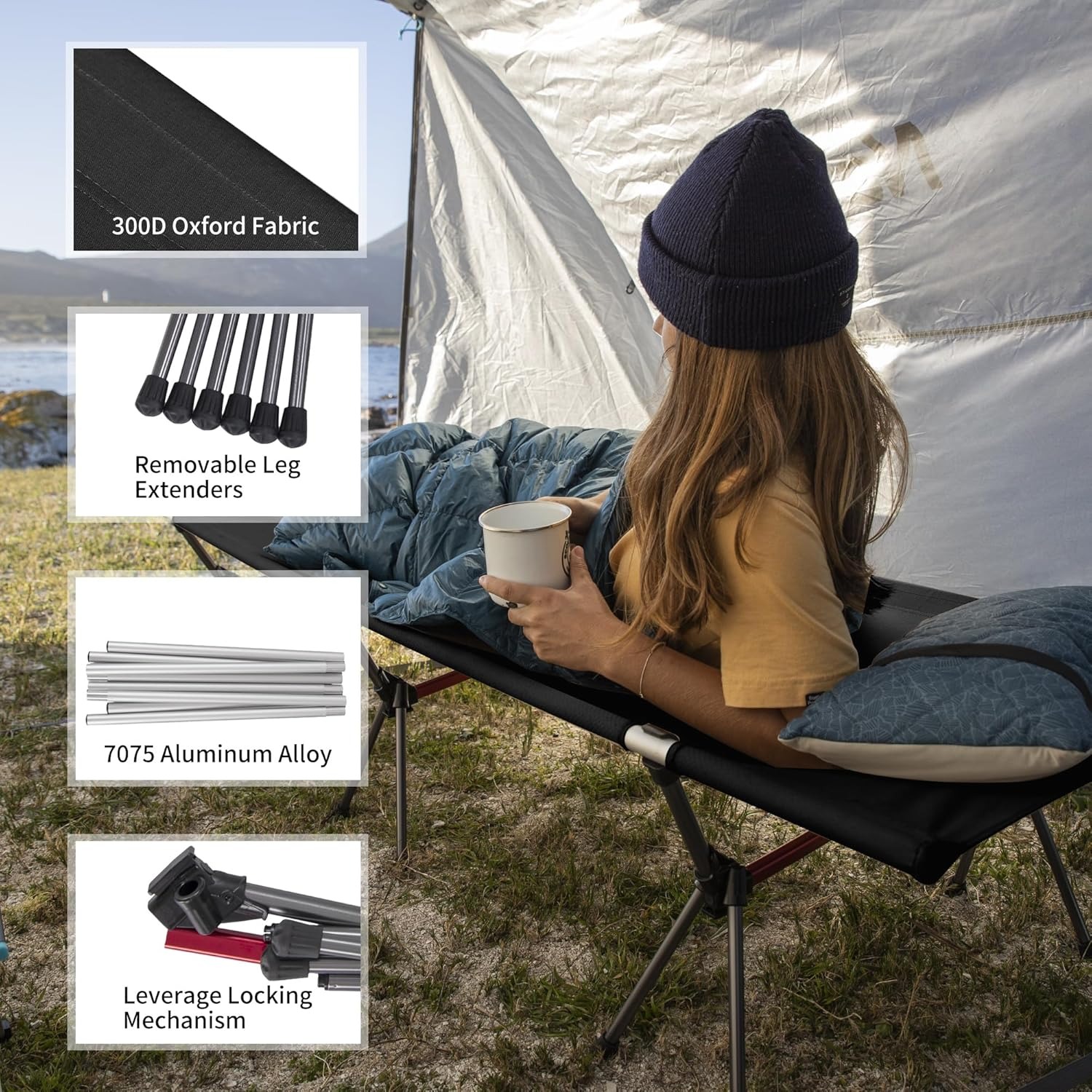 เตียงพับแคมป์ปิ้ง Naturehike ป - Outdoor Daybed Sofa บทวิจารณ์และราคา