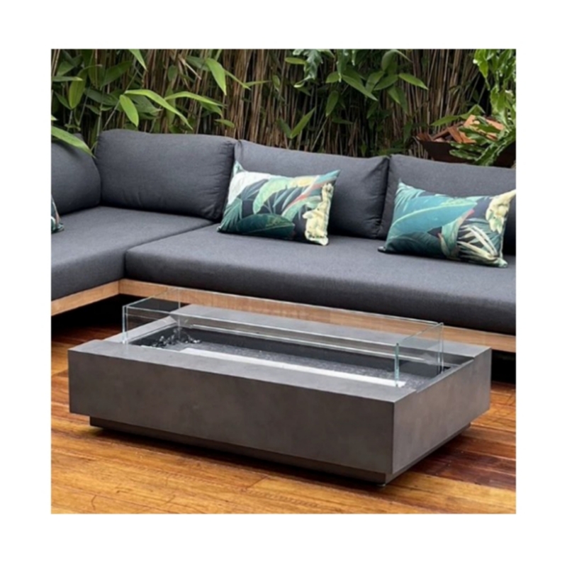 เตาผิงเหล็กคอร์เทนสมัยใหม่ ชุด - Outdoor Furniture Fire Table บทวิจารณ์และราคา