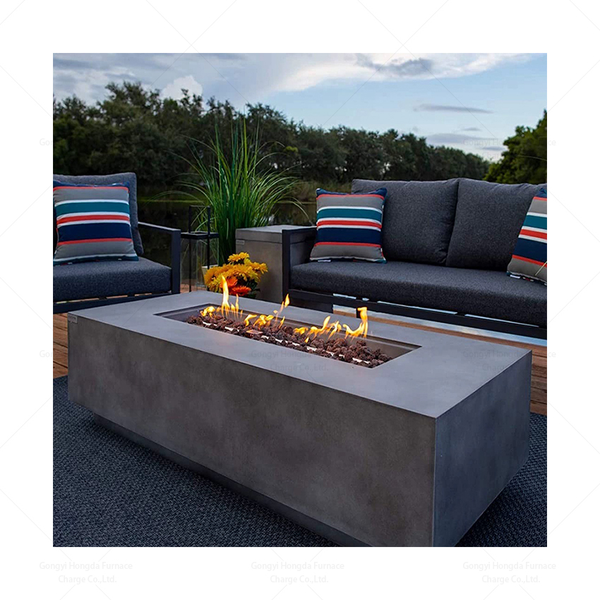 เตาผิงเหล็กคอร์เทนสมัยใหม่ ชุด - Outdoor Furniture Fire Table บทวิจารณ์และราคา