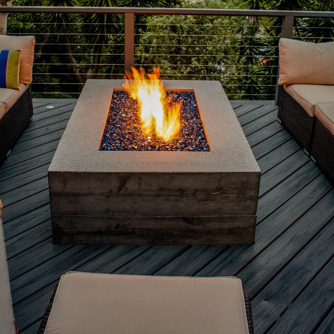 เตาผิงเหล็กคอร์เทนสมัยใหม่ ชุด - Outdoor Furniture Fire Table บทวิจารณ์และราคา