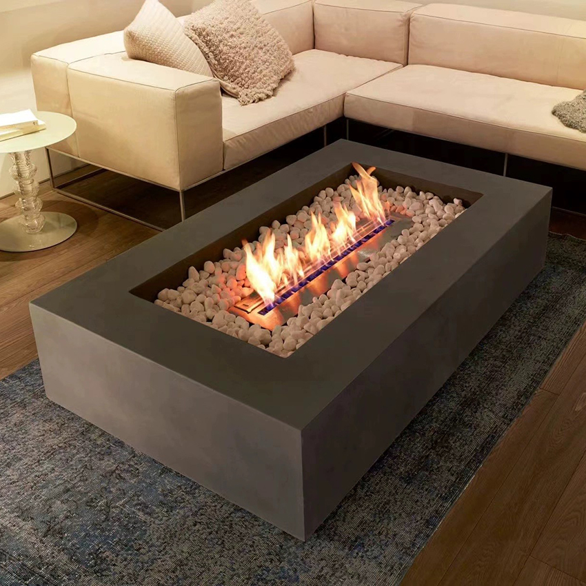 เตาผิงเหล็กคอร์เทนสมัยใหม่ ชุด - Outdoor Furniture Fire Table บทวิจารณ์และราคา