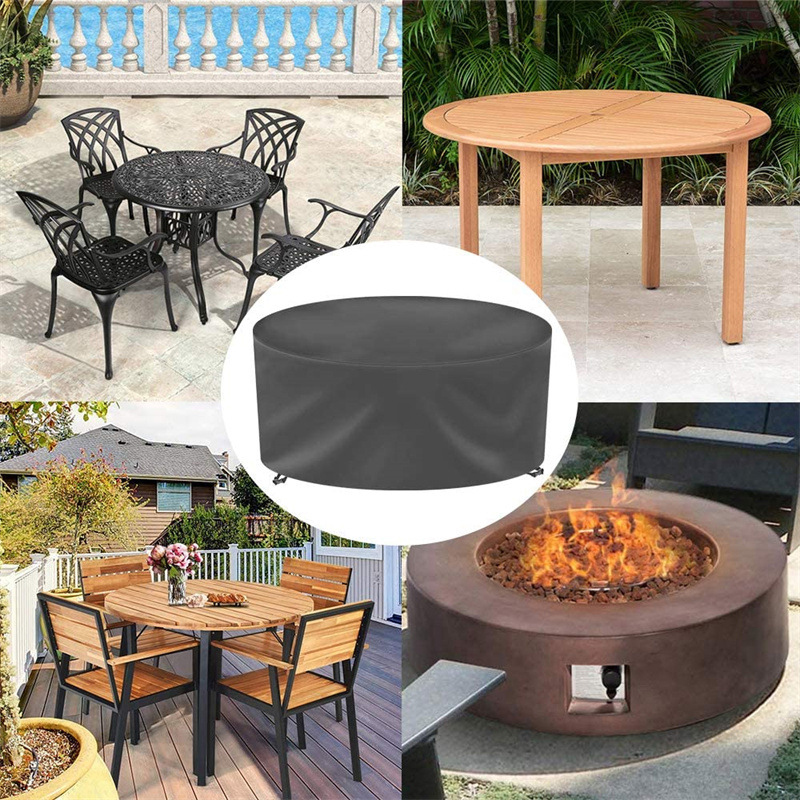 ผ้าคลุมเฟอร์นิเจอร์ทรงกลม 12 ข - Outdoor Furniture Covers Waterproof บทวิจารณ์และราคา