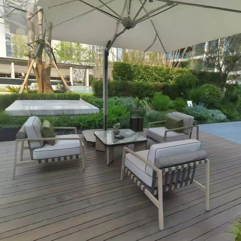 ชุดเฟอร์นิเจอร์หวายอลูมิเนียมอ - Rattan Lounge Set บทวิจารณ์และราคา