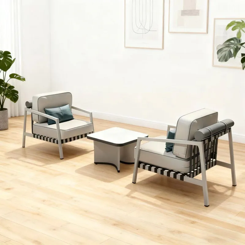 ชุดเฟอร์นิเจอร์หวายอลูมิเนียมอ - Rattan Lounge Set บทวิจารณ์และราคา