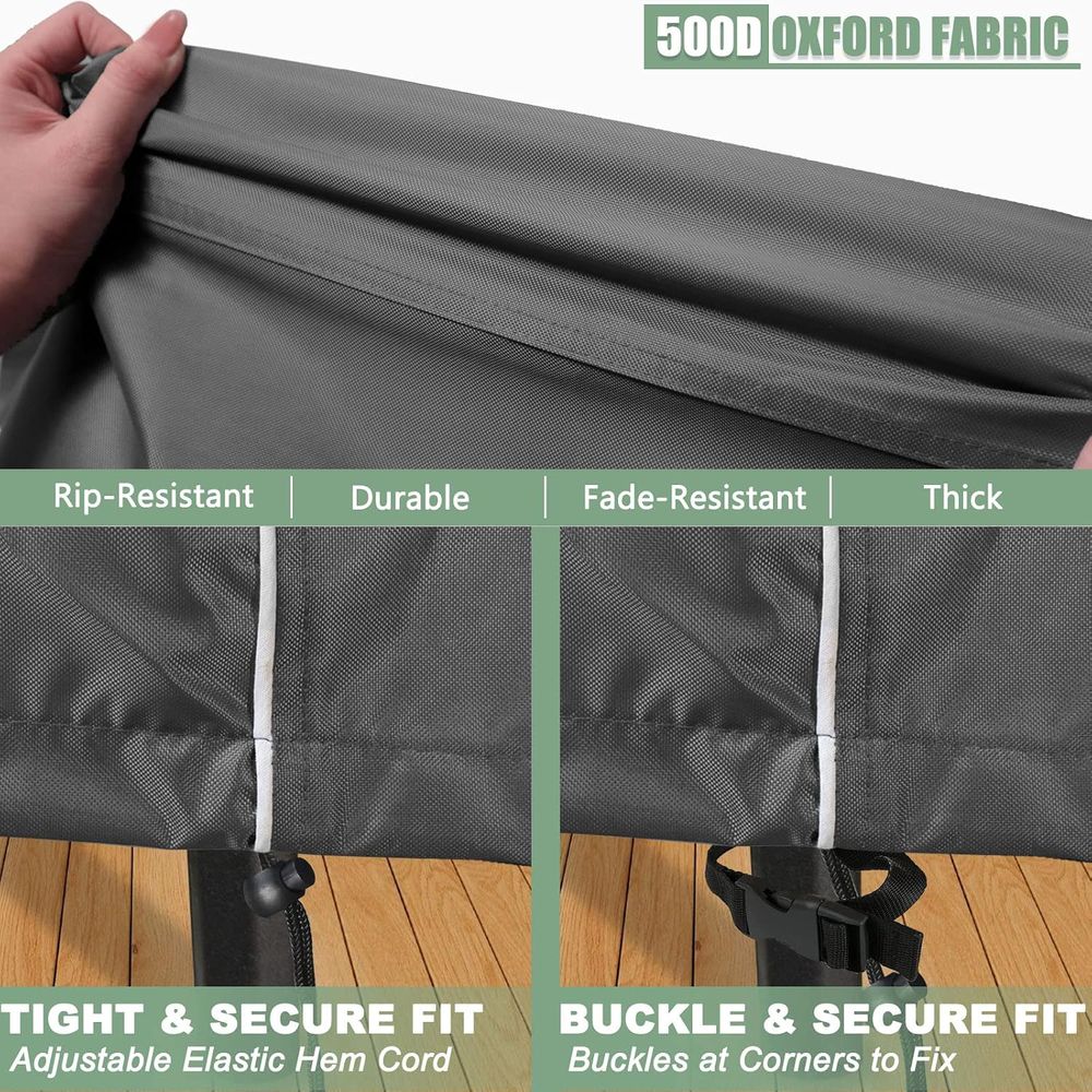 ผ้าคลุมเฟอร์นิเจอร์ลานบ้าน 4 ช - Outdoor Furniture Covers Waterproof บทวิจารณ์และราคา