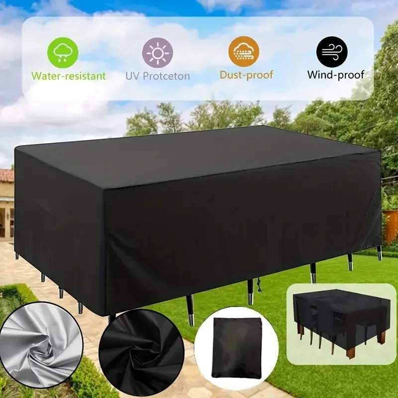 (ความยาว 102-137 นิ้ว) ขนาดลาน - Outdoor Furniture Covers Waterproof บทวิจารณ์และราคา