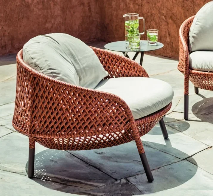 # โซฟาสวนชุดโซฟาหวาย Curl เก้า - Rattan Lounge Set บทวิจารณ์และราคา