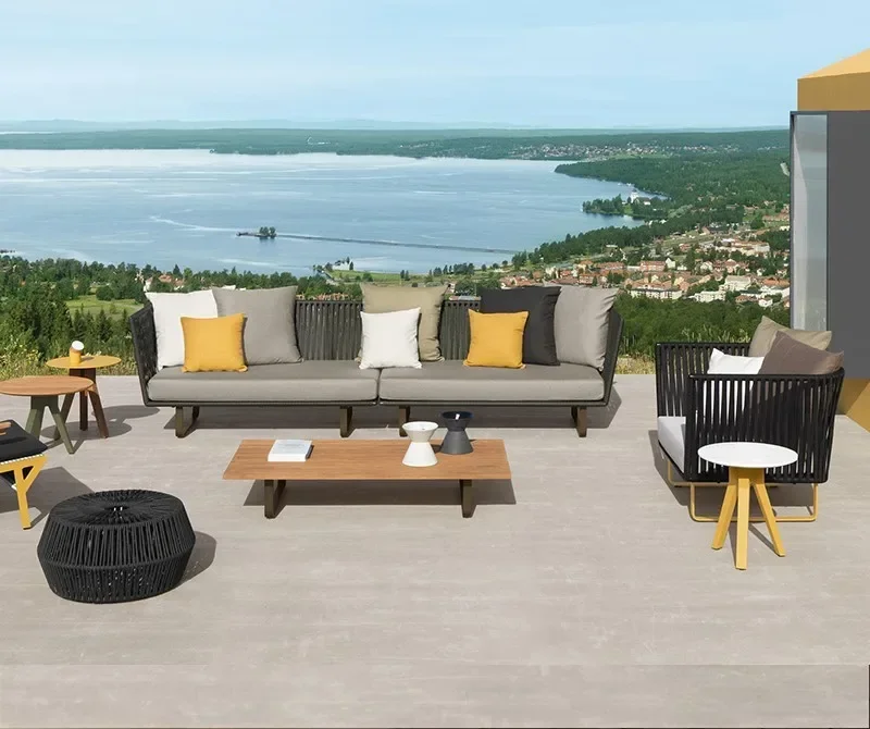 # โซฟาสวนชุดโซฟาหวาย Curl เก้า - Rattan Lounge Set บทวิจารณ์และราคา
