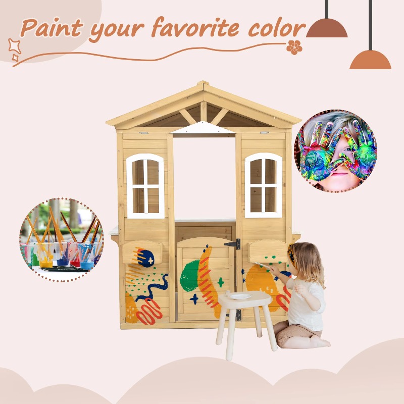 บ้านไม้สไตล์โมเดิร์นคลาสสิกสำห - Outdoor Furniture Kids บทวิจารณ์และราคา