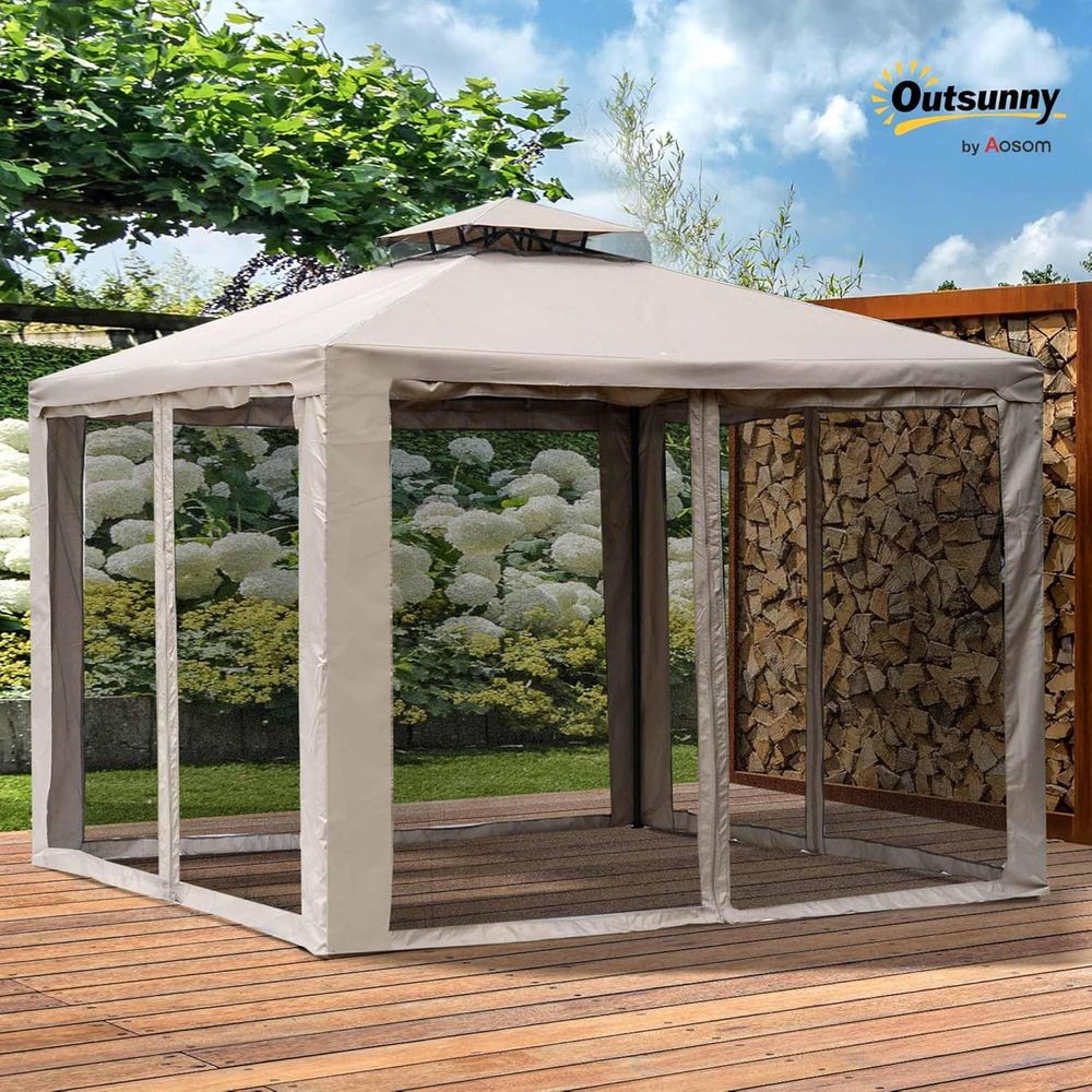 ศาลาพักผ่อนกลางแจ้งขนาด 9.6' x - Outdoor Furniture Sofa บทวิจารณ์และราคา