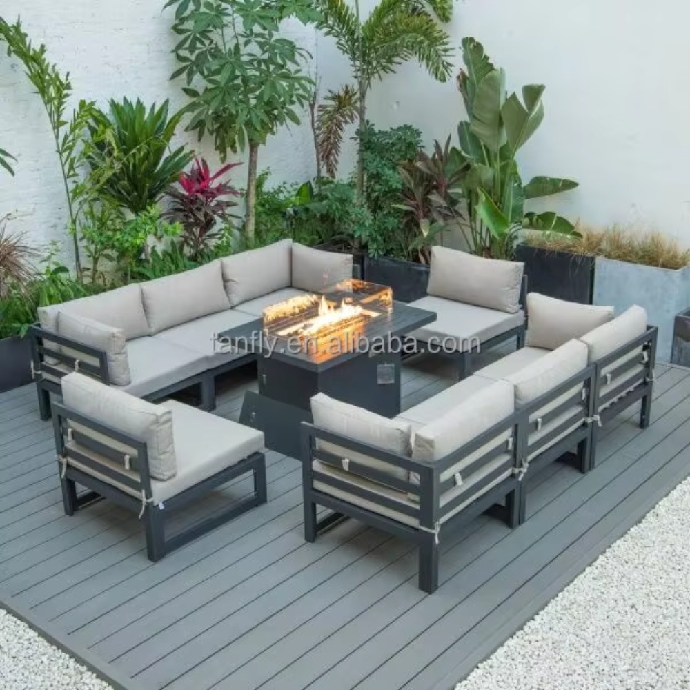 ชุดเฟอร์นิเจอร์กลางแจ้งสำหรับโ - Outdoor Furniture Fire Table บทวิจารณ์และราคา
