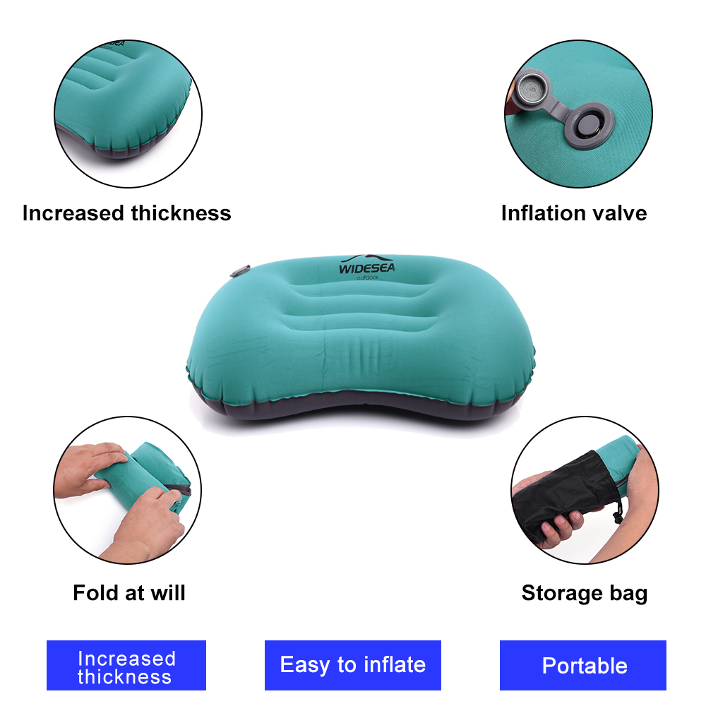 Widesea แบบพกพา Inflatable หมอ - Outdoor Furniture Pillows บทวิจารณ์และราคา