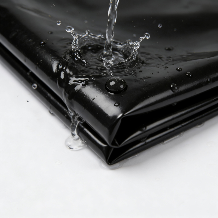 ผ้าคลุมเก้าอี้ PVC สีดำล้วน ทน - Outdoor Furniture Covers Waterproof บทวิจารณ์และราคา