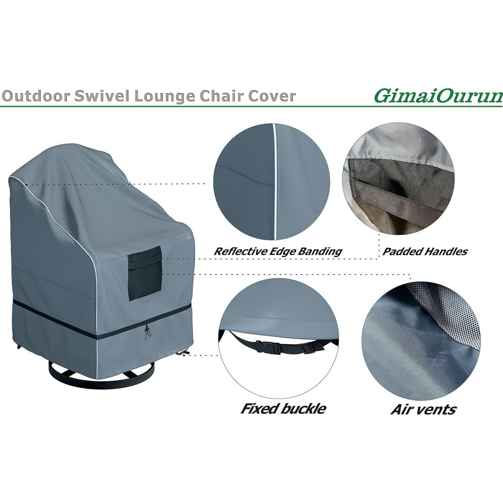 ผ้าคลุมเก้าอี้โยกกลางแจ้งแบบหม - Outdoor Furniture Covers Waterproof บทวิจารณ์และราคา