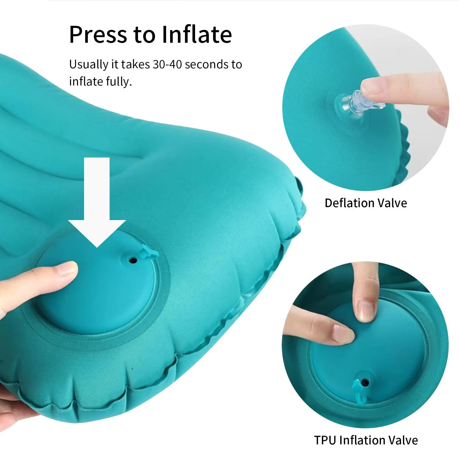 หมอนเป่าลมแบบพกพาที่สะดวกสบาย, - Outdoor Furniture Pillows บทวิจารณ์และราคา