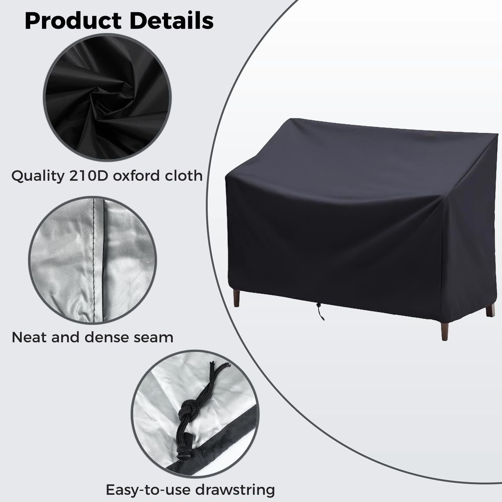 ถุงเก็บเก้าอี้แบบซ้อนกันได้ ป้ - Outdoor Furniture Covers Waterproof บทวิจารณ์และราคา