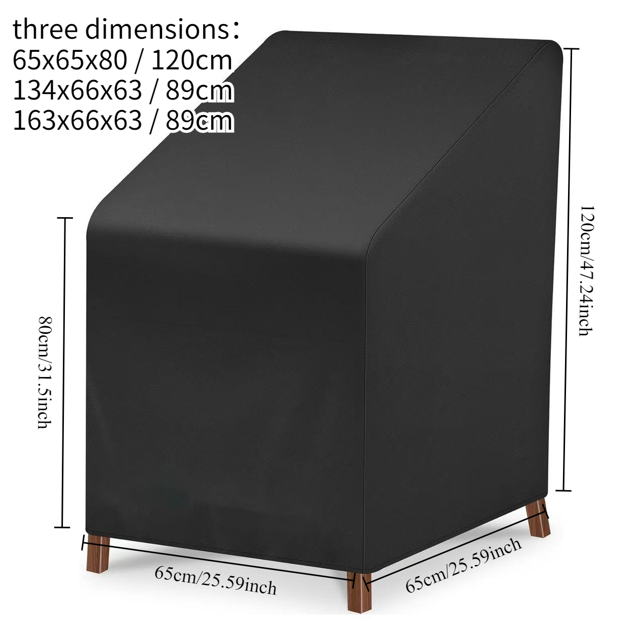 ถุงเก็บเก้าอี้แบบซ้อนกันได้ ป้ - Outdoor Furniture Covers Waterproof บทวิจารณ์และราคา