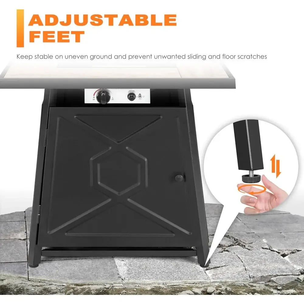 ชุดเฟอร์นิเจอร์ลานกลางแจ้ง 5 ช - Outdoor Furniture Fire Table บทวิจารณ์และราคา