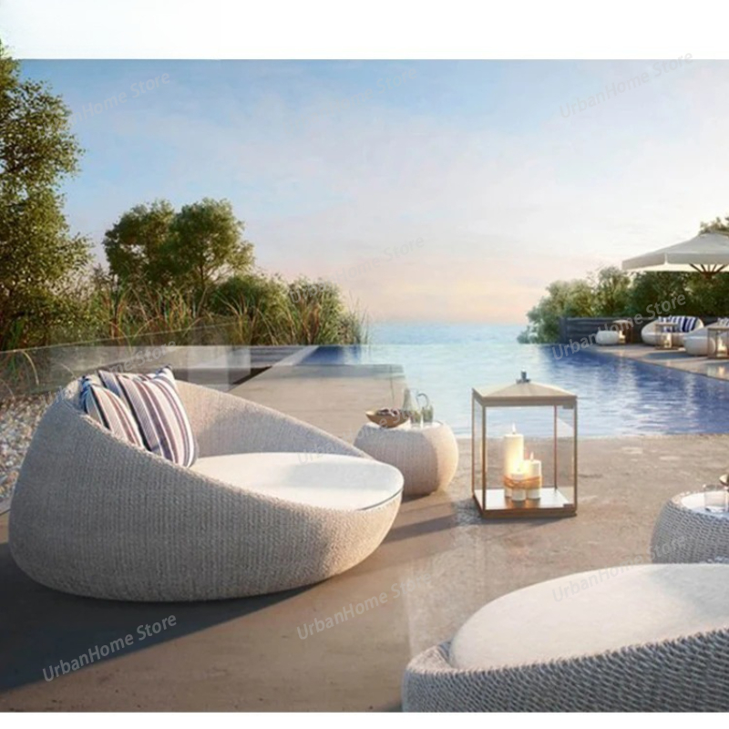 ชุดเฟอร์นิเจอร์ลานบ้านทันสมัย  - Rattan Lounge Set บทวิจารณ์และราคา