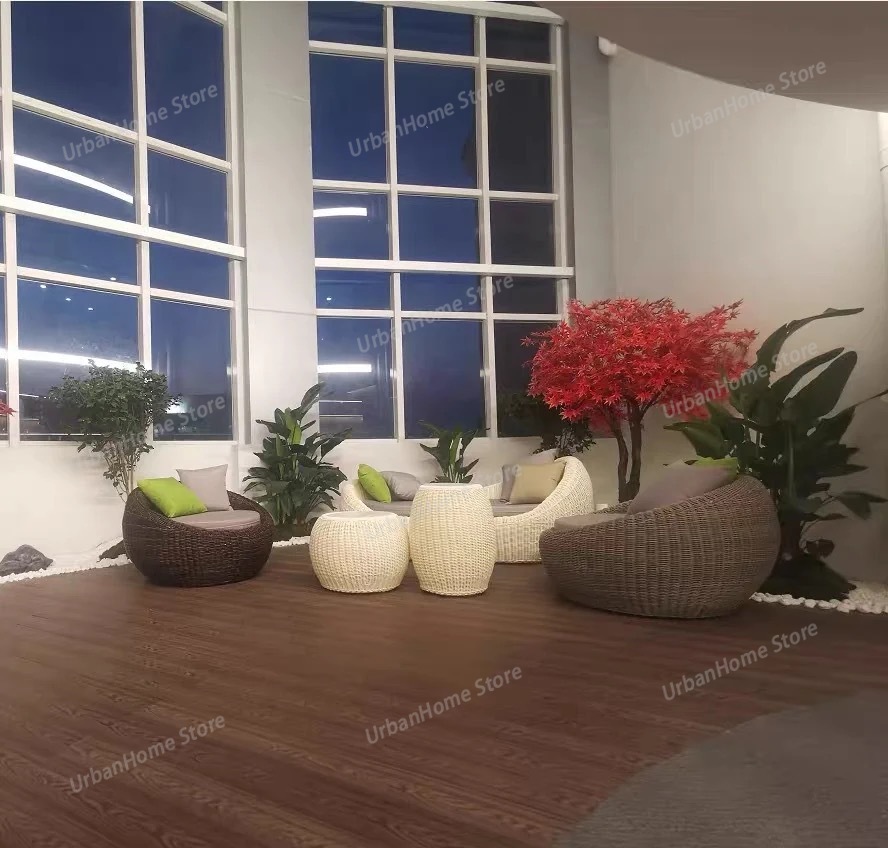 ชุดเฟอร์นิเจอร์ลานบ้านทันสมัย  - Rattan Lounge Set บทวิจารณ์และราคา