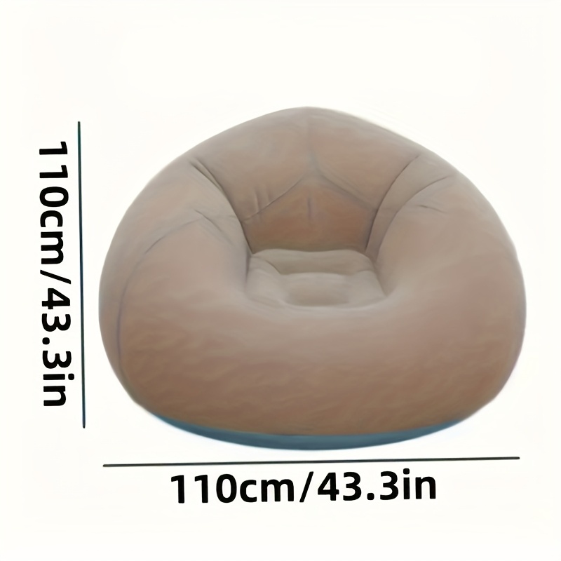 Flocked PVC Inflatable โซฟาเก้ - Outdoor Daybed Sofa บทวิจารณ์และราคา